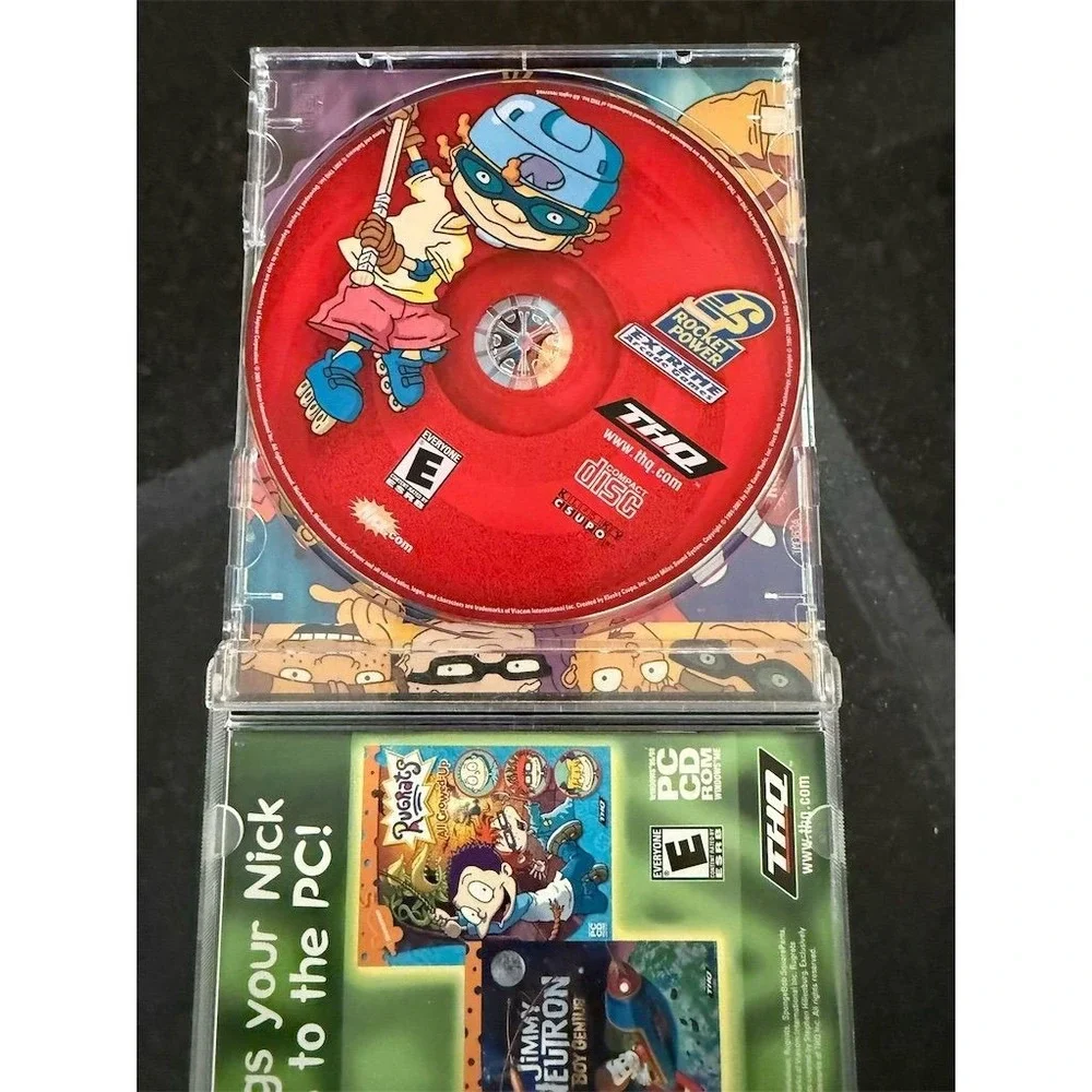 Rocket Power: Extreme Arcade Games PC CD ROM 2001 THQ E Rating‎